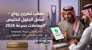 معقب تصريح زواج – أفضل الحلول لتخليص المعاملات بسرعة 2026