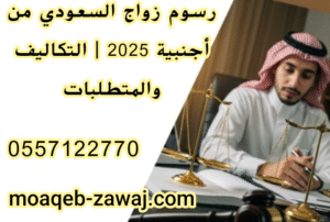 رسوم زواج السعودي من أجنبية 2025 | التكاليف والمتطلبات