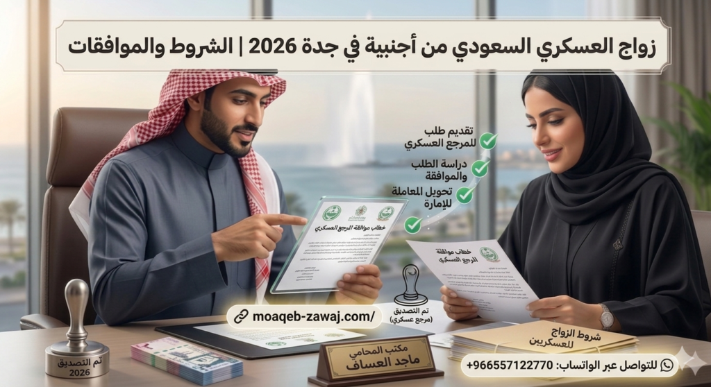 هل العسكري يقدر يتزوج أجنبية في السعودية 2026؟ الشروط والإجراءات